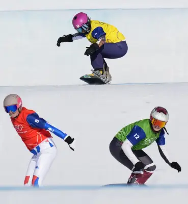 吉田蓮生、初出場のミラノ五輪女子スノーボードクロスで1回戦敗退、28位に終わる