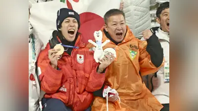 二階堂蓮選手の銅メダル、父との絆が輝く「昇り蛇」ヘルメットの秘話