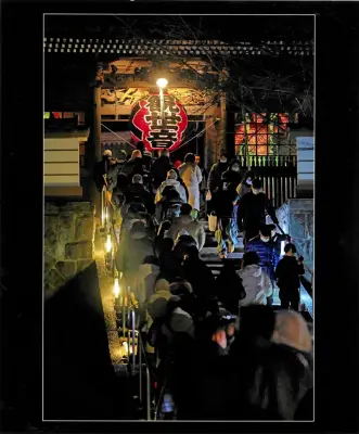 福島・郡山の新春風物詩「七日堂市」を題材に写真とスケッチの審査会開催、最高賞受賞者決定