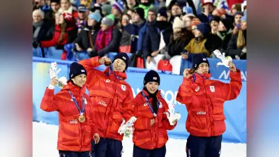 ミラノ・コルティナ五輪 スキージャンプ混合団体で日本が銅メダル、ゲート駆け引きの熱戦制す