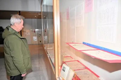 中山義秀の直筆原稿展が福島県白河市で開幕 文学館で貴重な資料を公開