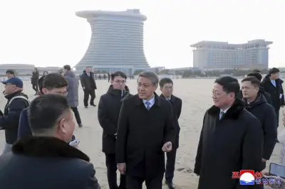 中国大使が北朝鮮の観光リゾートを訪問　新型コロナ後の中国人旅行客受け入れ再開に注目