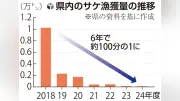 岩手県のサケ漁獲量が過去最低の117トンに 海水温上昇と餌減少が深刻な影響