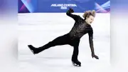 ミラノ・コルティナ五輪 マリニン、緊張で4回転半失敗し8位に転落