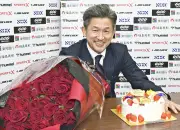 三浦知良、59歳の誕生日に笑顔で活躍誓う 福島での新たな夢を語る