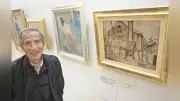 77歳画家・豊福保夫さん個展、人との出会いから生まれた約50点を展示