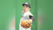 侍ジャパン選出の阪神・石井投手、キャンプ紅白戦で左脚負傷し緊急降板