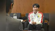 箱根駅伝５区で区間２位の斎藤将也選手、故郷・大野市長を訪問「努力の成果出せた」