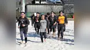 巨人軍三軍、宮崎・都城で白砂ダッシュトレーニングを実施 下半身強化に効果
