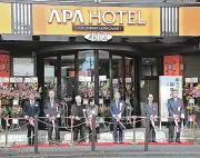 アパホテル福島駅東が開業、会津若松・いわき・白河への進出計画も発表