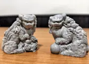 石川町の名工こま犬がカプセルトイに！寅吉と和平の芸術を精巧に再現