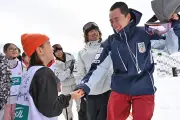 木村葵来、五輪後初の大会で大技披露 スノーボード全日本選手権ビッグエア開催