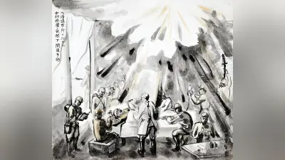 永井隆博士の戦場色紙が靖国神社に奉納、日中戦争従軍中の緊迫手術を描写