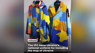 ウクライナ選手団のユニホーム、パラリンピックで使用禁止…紛争地図と国歌デザインが規定抵触