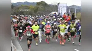 飛鳥ハーフマラソンに2998人挑戦 激坂コースで世界遺産候補地を疾走