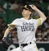 ソフトバンク大関が4回2失点で好投 ヤクルト戦で切れある球を披露