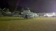 沖縄・名護の野球場に米軍ヘリが緊急着陸、少年野球練習中に異常警告で住民騒然