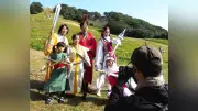 「キングダム」ゆかりの基山にコスプレイヤー熱視線 歴史と融合した地域おこしが進行中