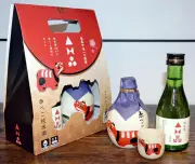 福島の金水晶酒造、赤べこ徳利セットで伝統と革新を融合