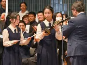 清泉女学院高が声楽アンサンブル全国大会で文部科学大臣賞を受賞