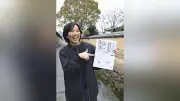 法隆寺愛をグッズに込める観光ガイド豊川裕子さん、斑鳩町の魅力を発信