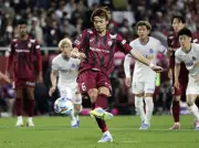 神戸が広島に逆転勝利でJ1首位浮上、扇原のPKで劇的勝利