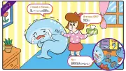 ジンベエザメ君が涙の理由とは？読売KODOMO新聞の英語学習コーナーで楽しく学ぶ