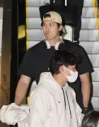 WBC日本代表、マイアミに到着 準々決勝でD組2位と対戦へ 大谷翔平らリラックスした表情