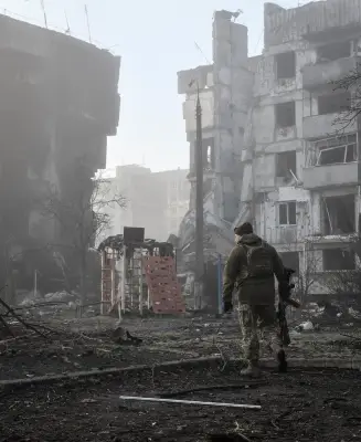 ロシア軍、ウクライナに過去最多の攻撃 3月の誘導爆弾8千発、580発のミサイル・無人機で各地を襲撃