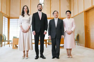 モンテネグロ大統領夫妻が両陛下と懇談 首相の日本語堪能さに話題