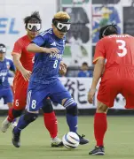 日本、パラ切符は持ち越し ブラインドサッカー中国に0-1で敗れる