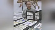岡山理科大元教授が40年かけて収集した古生物・恐竜切手5000点を寄贈、世界的なコレクションと評価