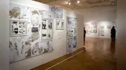 「僕のヒーローアカデミア」原画展が福岡で開幕、堀越耕平直筆の線画など510点を展示