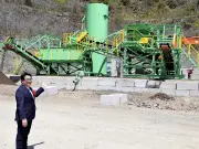 福島・浪江町に改良土プラント開所 循環型経済で復興支援、処理能力は最大80トン