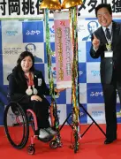 冬季パラ銀メダルの村岡選手「次は金」深谷市で報告会