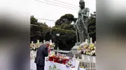 愛知・西尾市「比島観音」で半世紀続いた戦没者供養祭、高齢化で今年が最後に