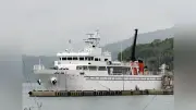 山口県警と大島商船高専が災害時協定 練習船「大島丸」で緊急輸送