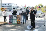 つくばで反戦デモ開催 多様なルーツ持つ市民が「普通の生活送れる世界」訴え