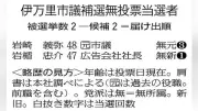 佐賀県伊万里市議補欠選挙、元議員と新人が無投票で当選決定