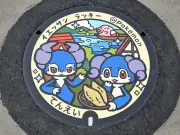 福島県天栄村と須賀川市にポケモンキャラクターのマンホール「ポケふた」が新設