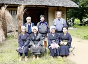NHK朝ドラ「風、薫る」で奥会津博物館がロケ地に、住民がエキストラで明治時代の農村を再現