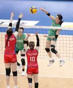 大同生命SVリーグ女子プレーオフ準決勝 大阪MがNEC川崎をストレートで下し先勝