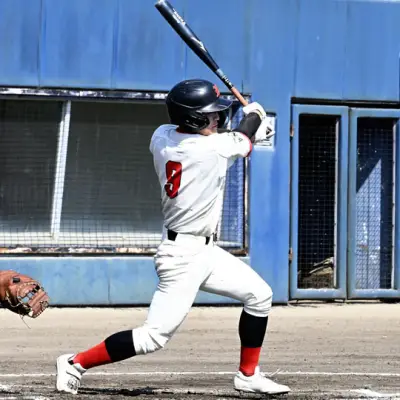 春季東北高校野球県大会２回戦 日大東北が平工に10-1で快勝、下山選手が活躍