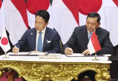 日インドネシア、防衛協力拡大協定に署名　新対話枠組み設置へ