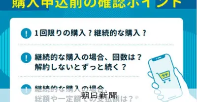 通販の定期購入トラブル急増 「さらにお得」に注意を
