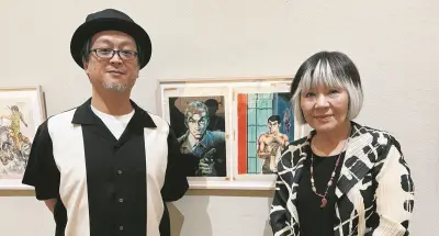 里中満智子さん、さいとう・たかを原画展でライブトーク「原画ならではの楽しみ」
