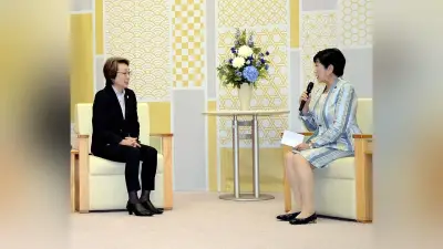JOC橋本会長、28年ロス五輪予選シリーズ東京開催で小池知事に支援要請