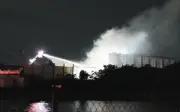 愛知・稲沢市の金属ヤードで再び火災、バッテリーから出火か 昨年11月と今年1月にも