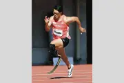 大島健吾、200メートルもアジア新記録で優勝 陸上ジャパンパラ「大きな自信に」