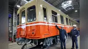 ディーゼル気動車キハ2101、クラウドファンディングで往時の姿に復元
